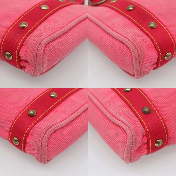 LOUIS VUITTON Antigua Cabas PM Hand Bag Rouge Pink M40088 - Picture 10 of 12
